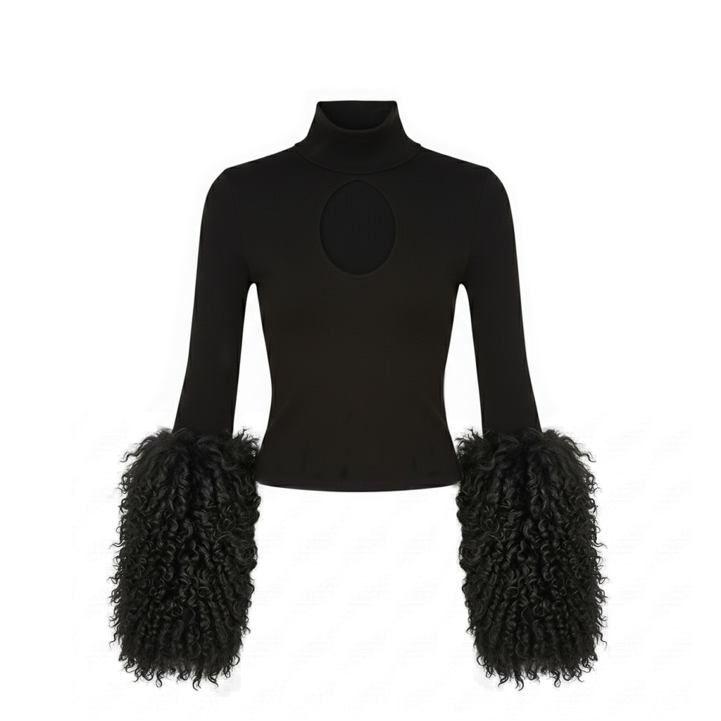 ALEXIS TOP - BLACK