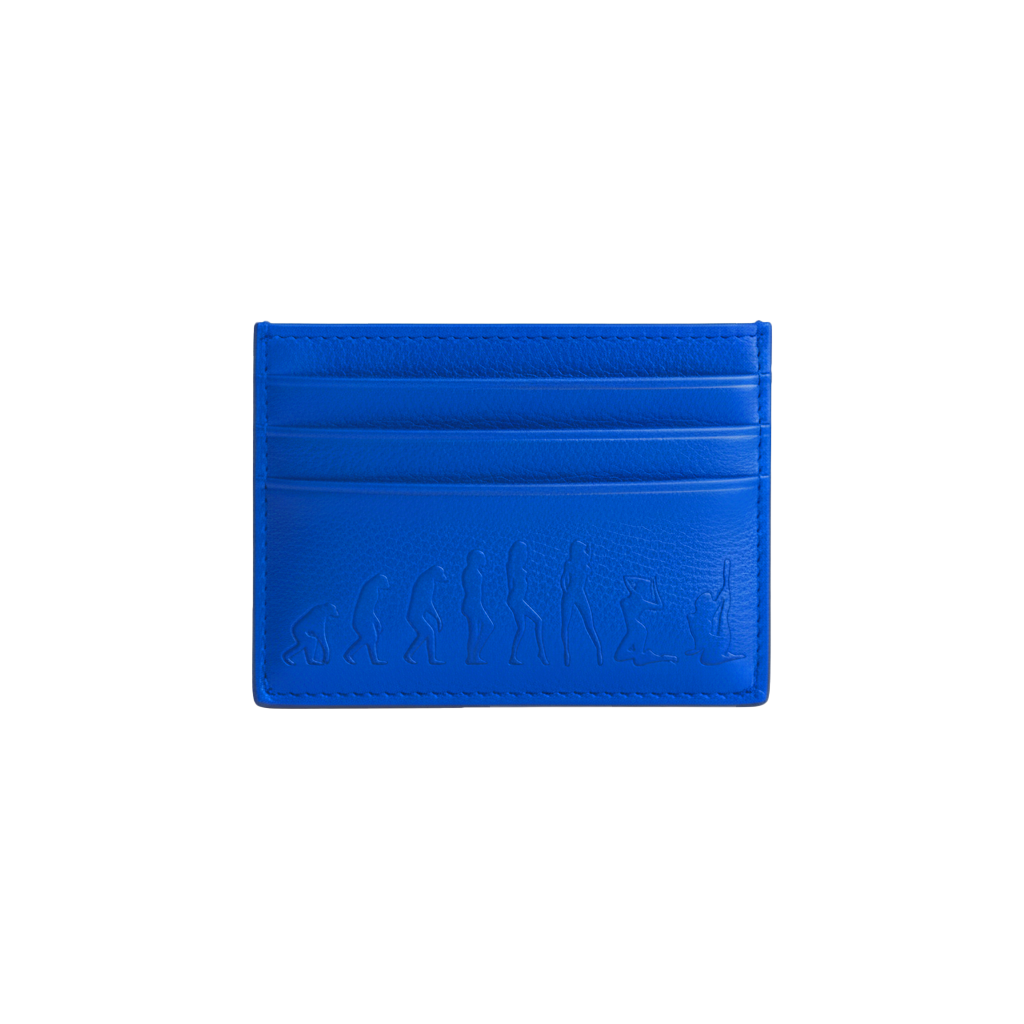 EVOLUTION OF WOMAN CARDHOLDER BLUE
