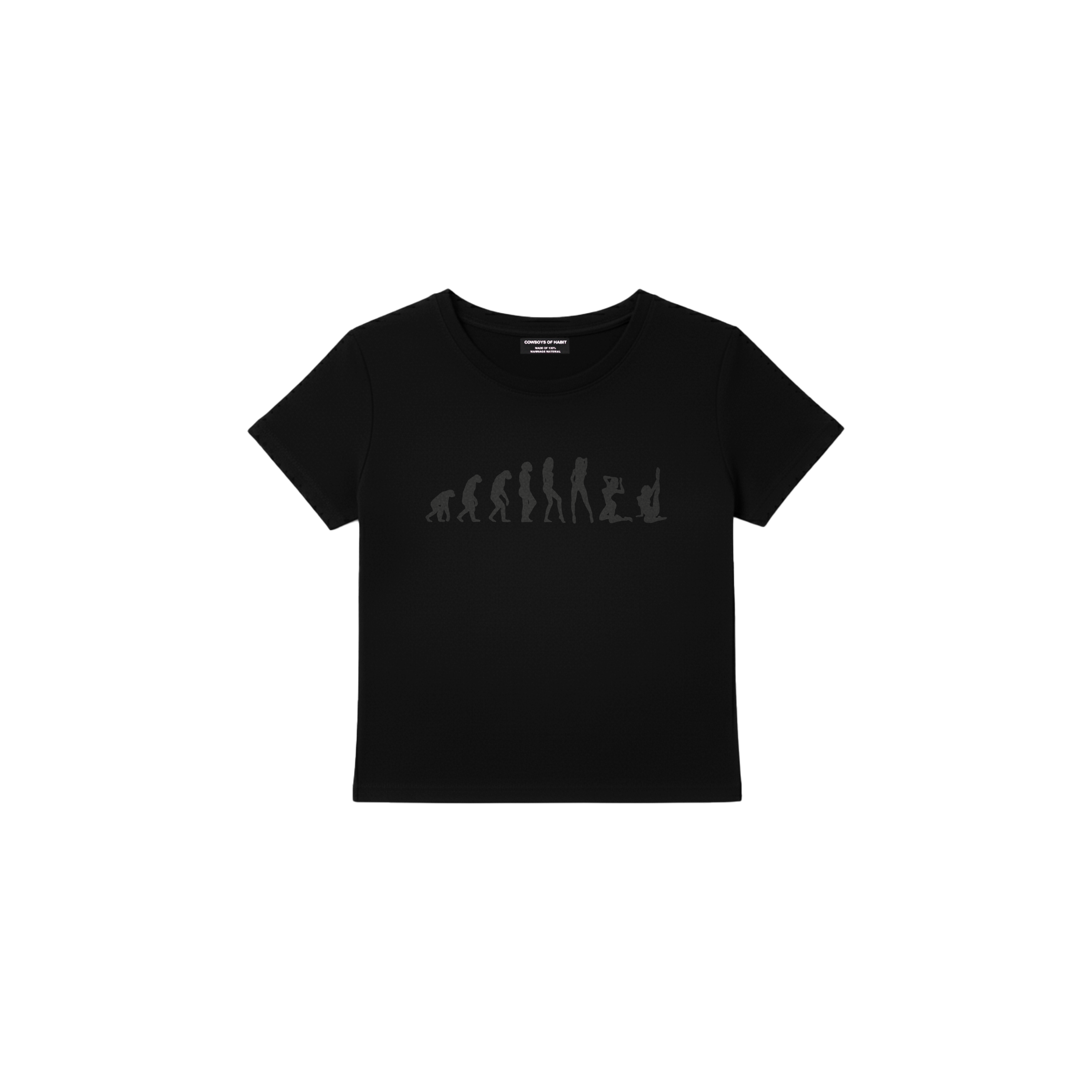 EVOLUTION OF WOMAN BABY-T