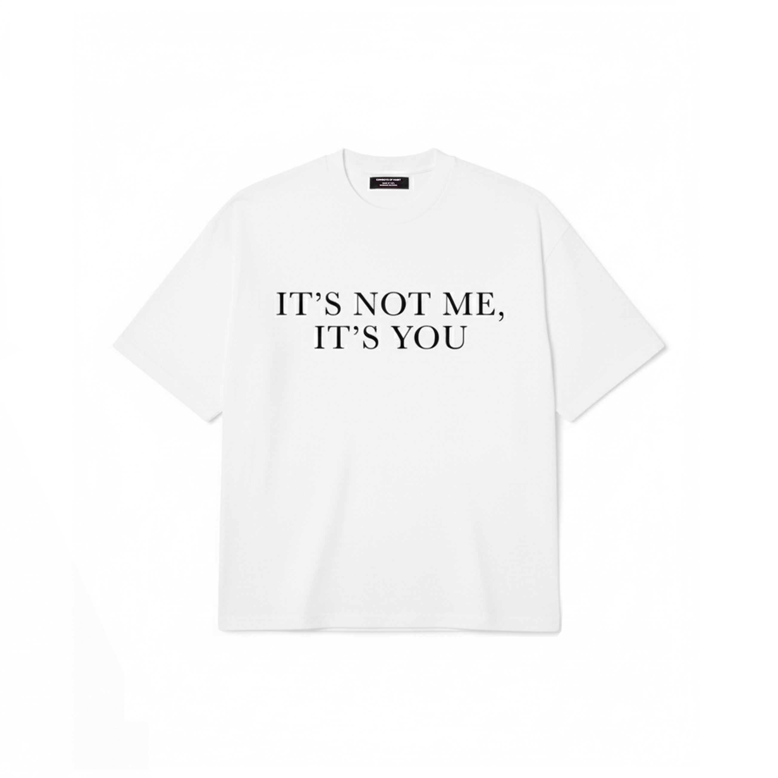 IT'S NOT ME TEE - WHITE