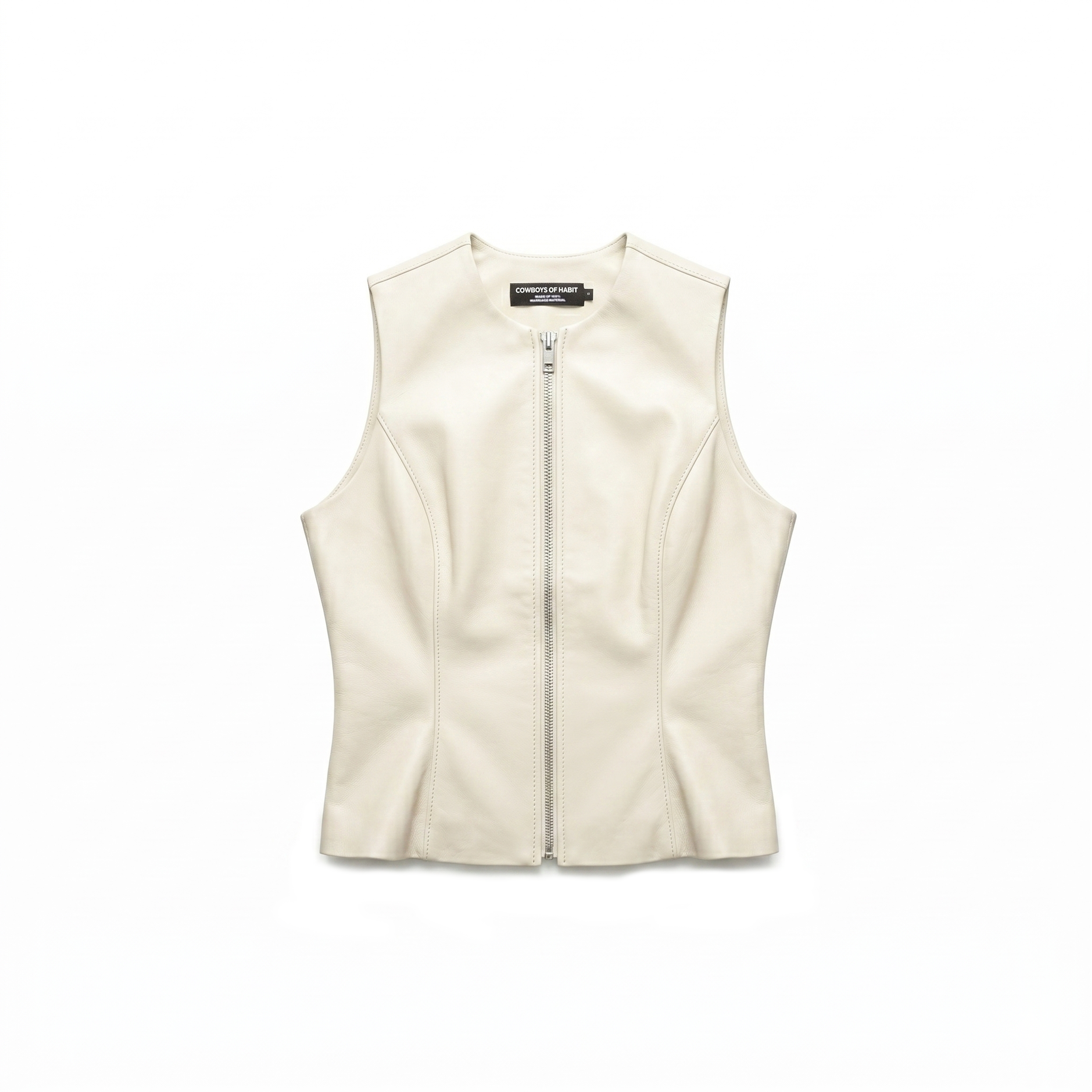 TEXAS VEST - OFF WHITE