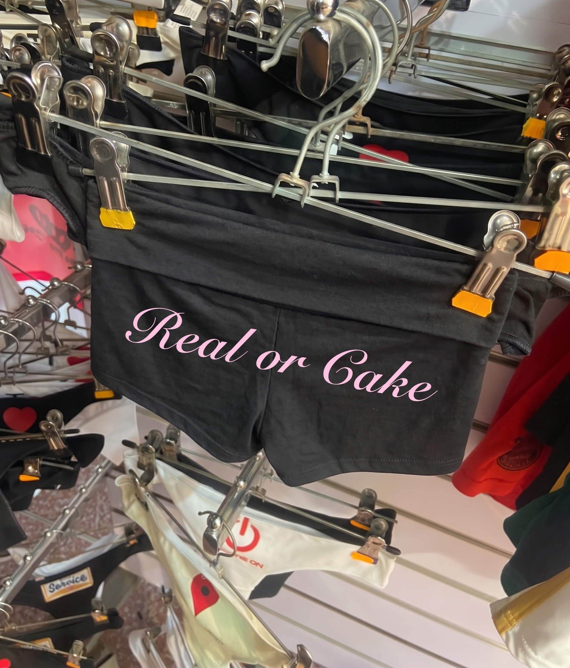 REAL OR CAKE SHORTIES