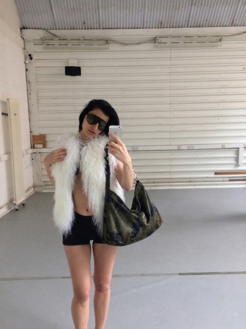 PONY HAIR SHOPLIFTER - CAMO